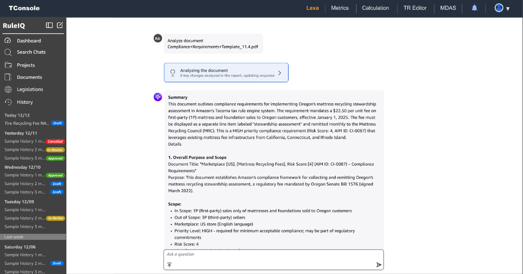Lexa Design Screen 2