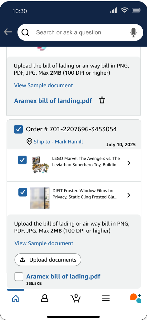 Mobile Design Screen 1