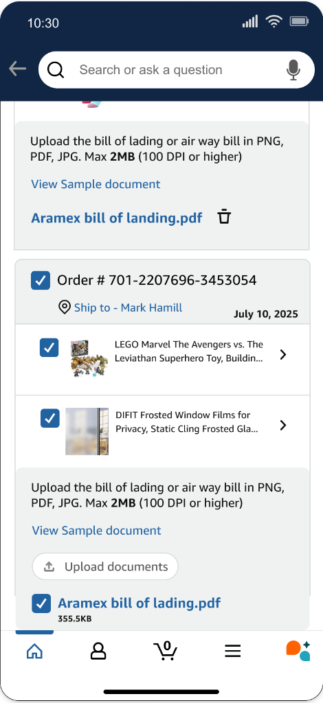 Mobile Design Screen 2